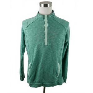 Avalanche Mens Heather Teal Blue Pullover Shirt No Tag M?